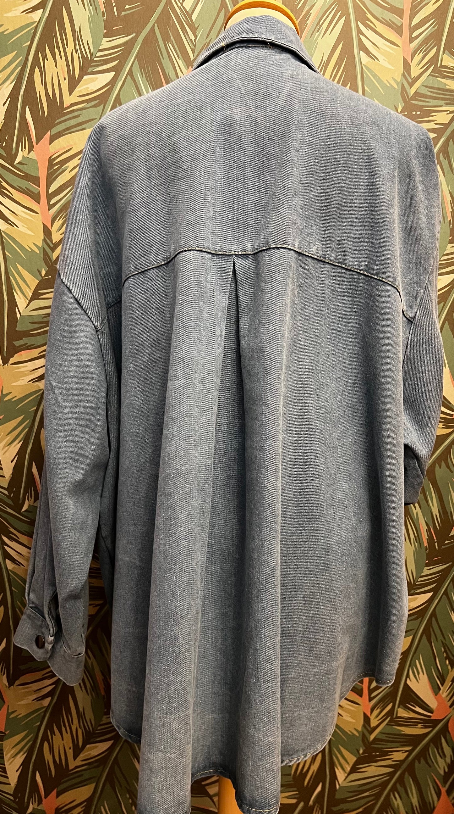 Chemise oversize en jean