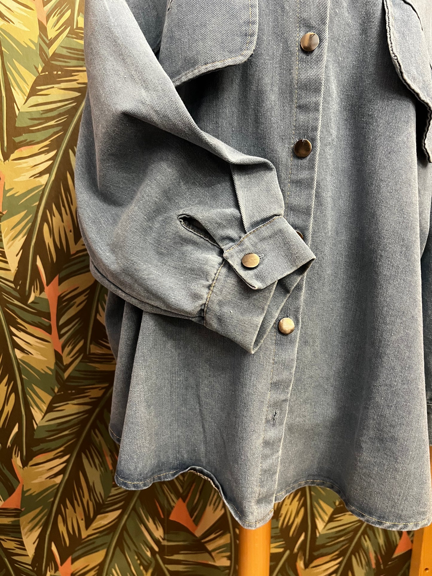 Chemise oversize en jean